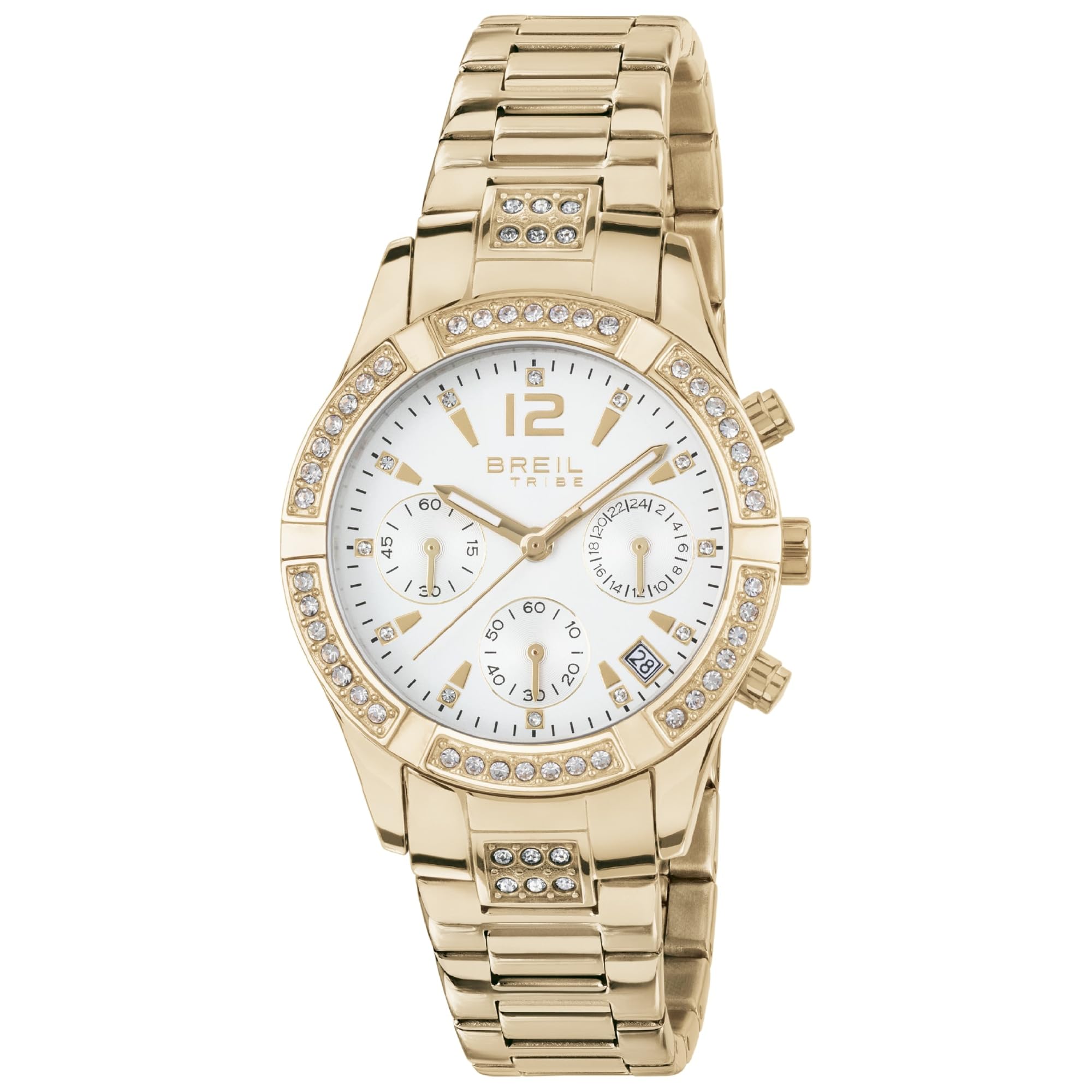 Breil Damenuhr C'est Chic Collection Glänzende Stahluhr
