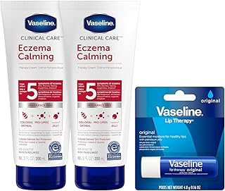 Vaseline Loción para eczema, crema calmante p...