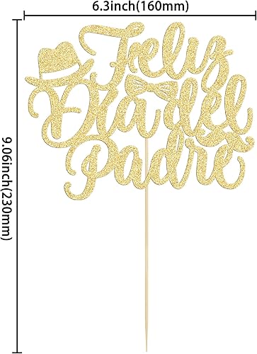 Miniatura 2 de 1 decoración de pastel Feliz Dia del Padre con purpurina para el Día del Padre, Feliz Cumpleaños, Papá Super Best Dad Cake Decor para Feliz Día del