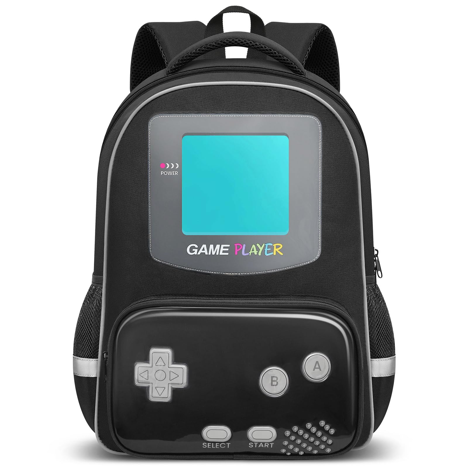 Tongtai School Backpack For Boys,Kids Game Backpack Elementary Middle School Student Bookbag For Boy Children Teens Ages 6-12