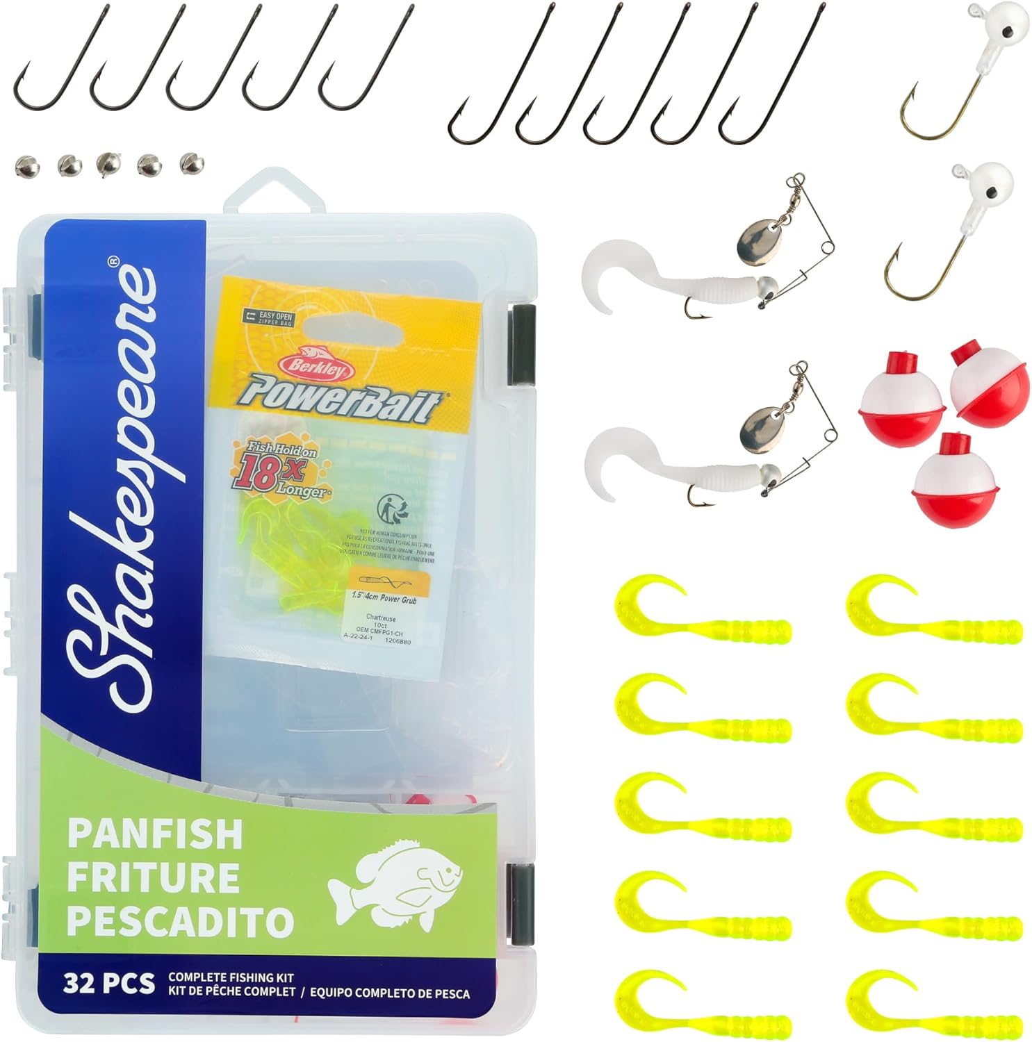 Shakespeare Catch More Fish Fishing Tackle Kit