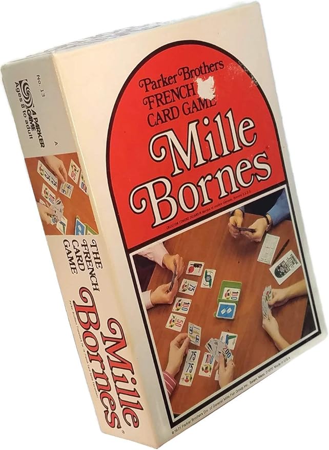 Mille BORNES Vintage French Card Game (1962/1964 Complete