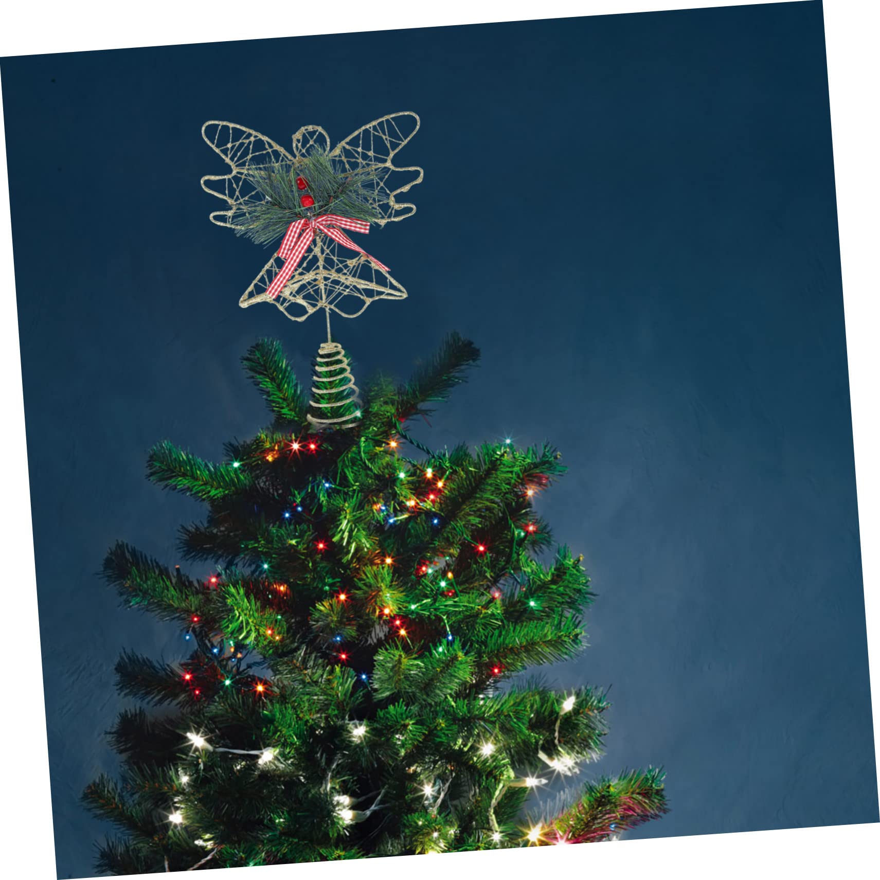 Zerodeko Lot De 4 Décorations De Sapin De Noël en Forme Dange Décoration Multi-usages pour Centre Commercial