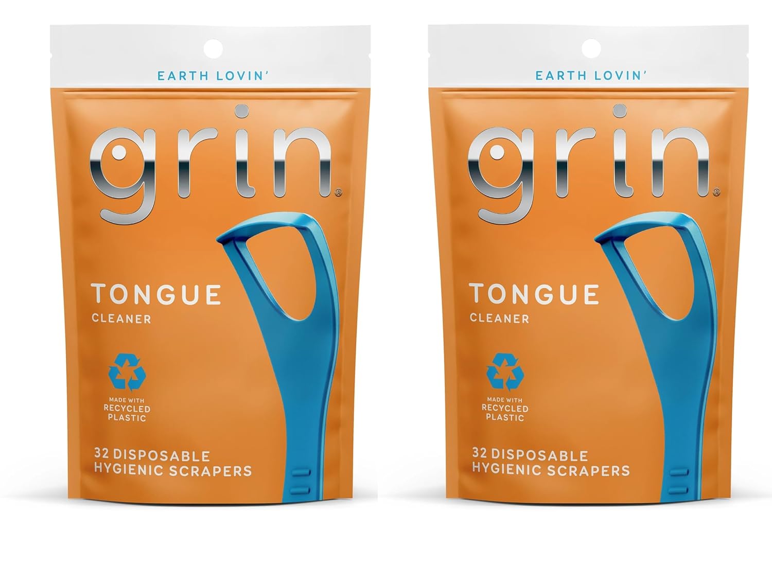 2 PACK Disposible Tounge Cleaner 32ct (64 Total)