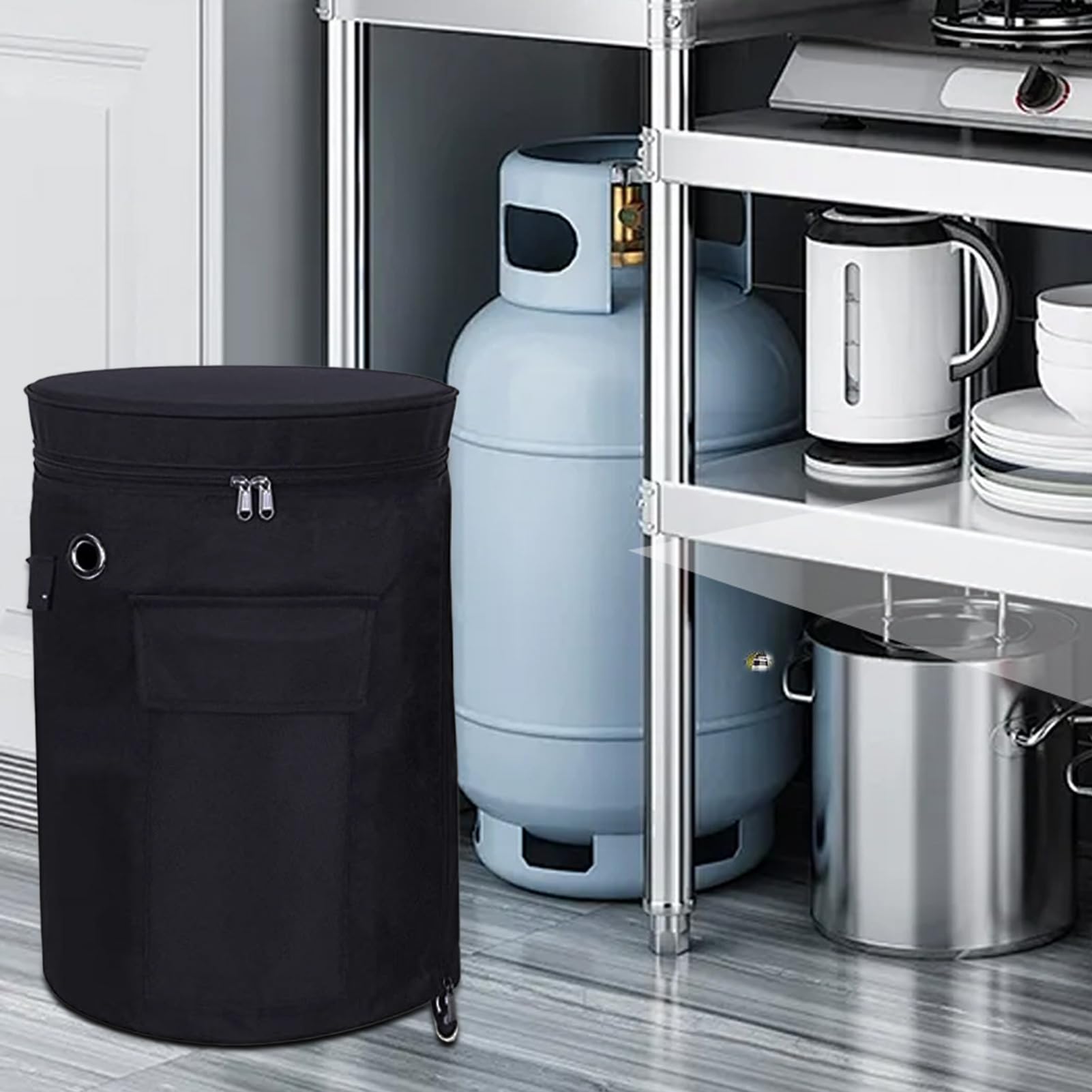 Copri Bombole GPL | Copertura Impermeabile Per Propano - Accessori Cucina Esterna Per Campeggio Famiglie Picnic