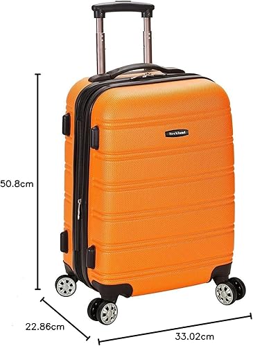 Miniatura 220 de Rockland - Maleta de viaje Melbourne, rígida y expandible, con ruedas giratorias, Azul