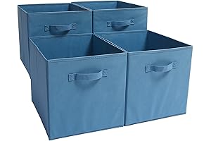 EZOWare 13 x 15 x 13 Inch Foldable Fabric Storage Cubes 4...