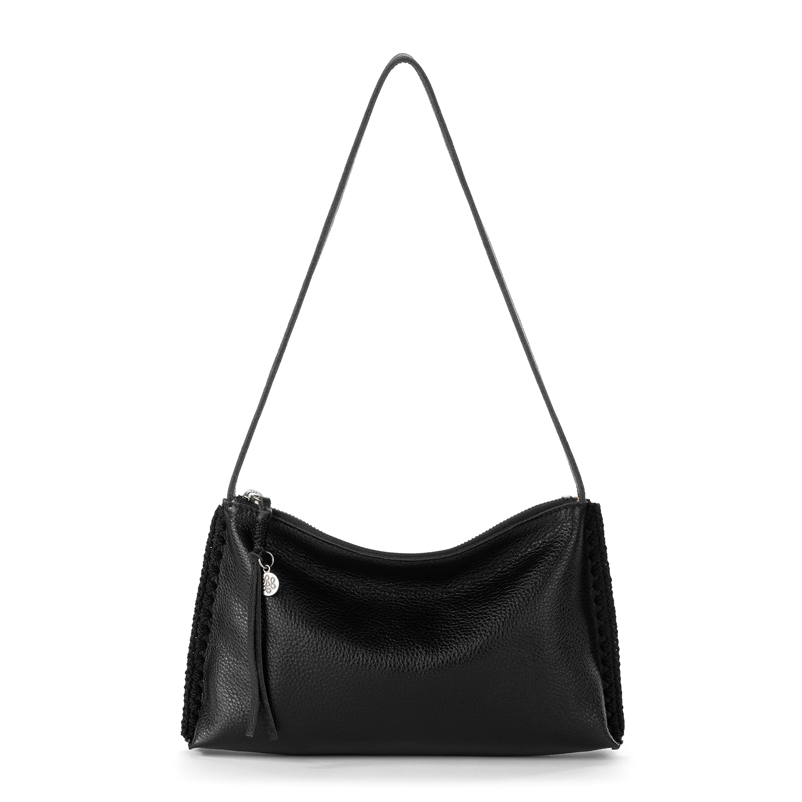 The SakMariposa Mini Shoulder Bag in Leather, Multi-Use Wear