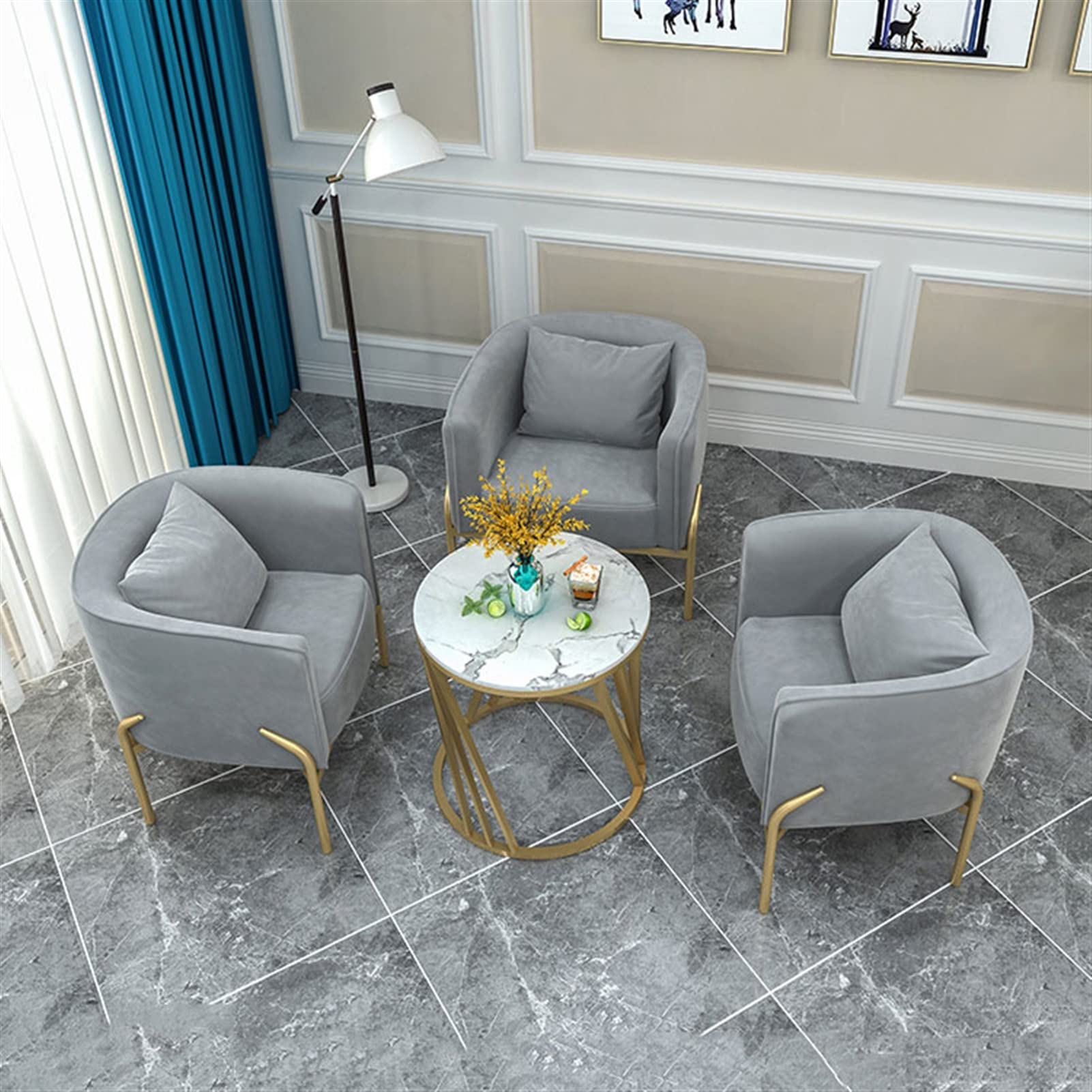 UNNS Fin de Table Table d'appoint de Canapé Mode Light Prestige Table Basse Décorative Table Basse Creative Iron Creative Table Basse Convenant au Salon Chambre à Coucher