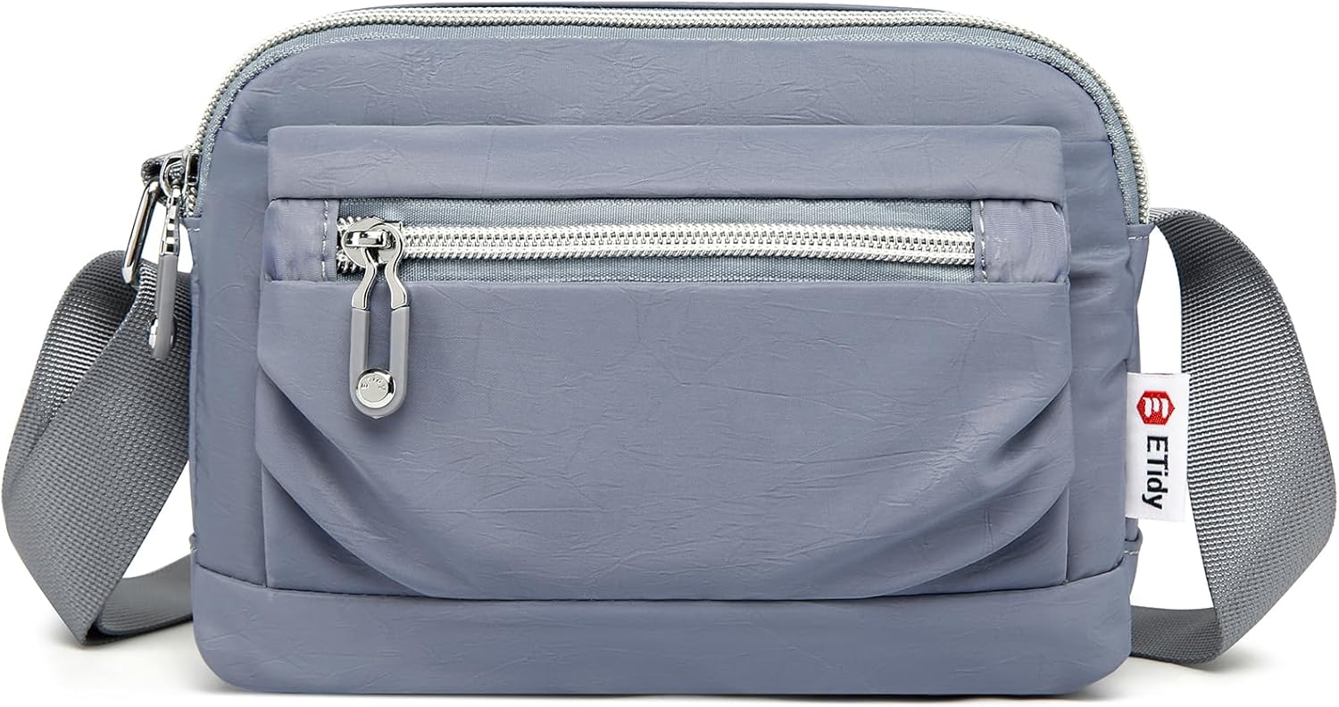 ETidy Nylon Small Womens Crossbody Bag Casual Shoulder Handbag Mini Purse With Adjustable Strap ETidy Nylon Small Womens Crossbody Bag Casual Shoulder Handbag Mini Purse With Adjustable Strap