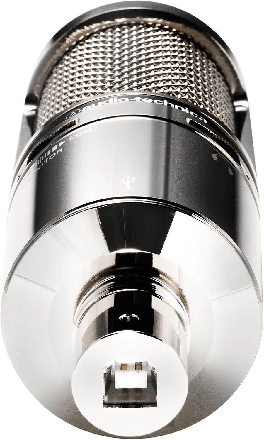 Audio-Technica AT2020USB+V Limited Edition Cardioid Condenser USB Microphone (Renewed)
