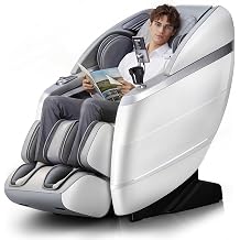 HealthRelife 4D Massage Chair Full Body, 166 Flexible Track, 18 Modes, 11Technique, 36 Airbag Massage, with Yoga Stretch, Foot Massage, Zero Gravity Massage ReclinerGrey