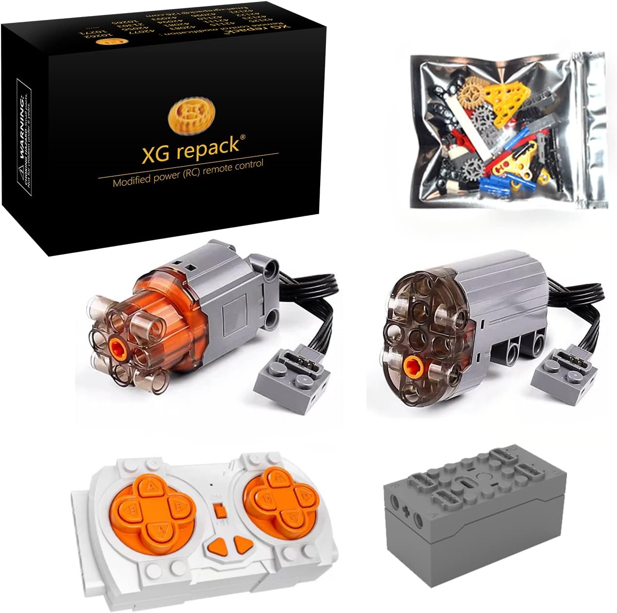 42151 Remote Control Motor Kit for Lego Technic 42162 Bugatti Bolide Racing Car Kit Motor Set (NOT Included The car Sets) (Motor)