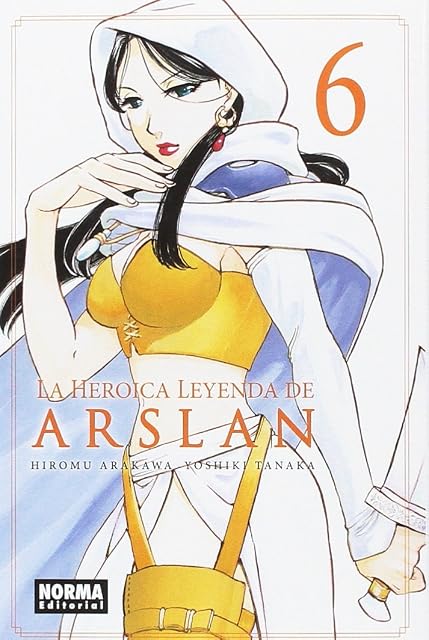 Portada de La heroica leyenda de Arslan 6