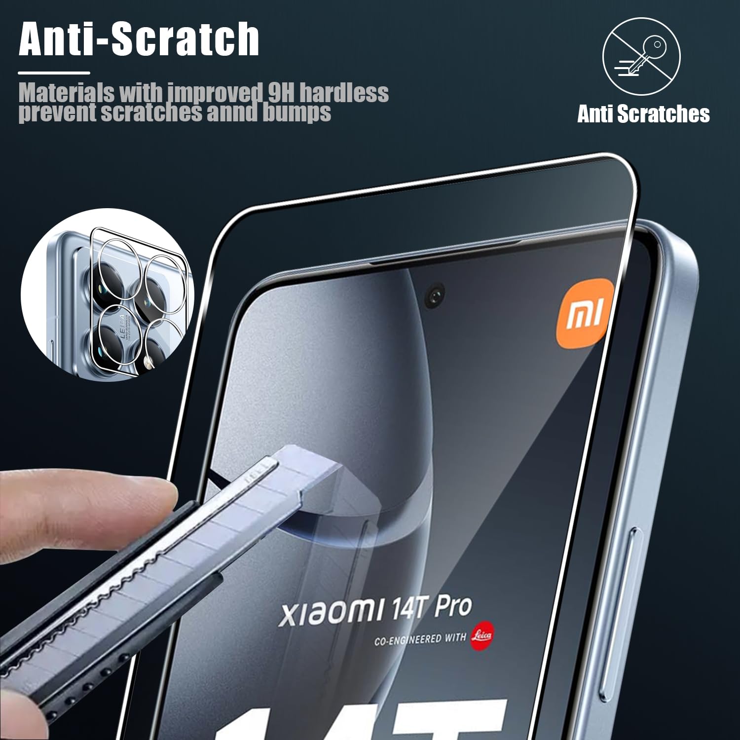 Holilo Pour Xiaomi Redmi Note 14 Pro 5G/ Note 14 Pro Plus,Privacy Verre Trempé Membrane Anti-Espion Verre Trempé 2 Pièces Anti-Spy Protection D'écran Anti-Peeping Anti Rayures Film Protection