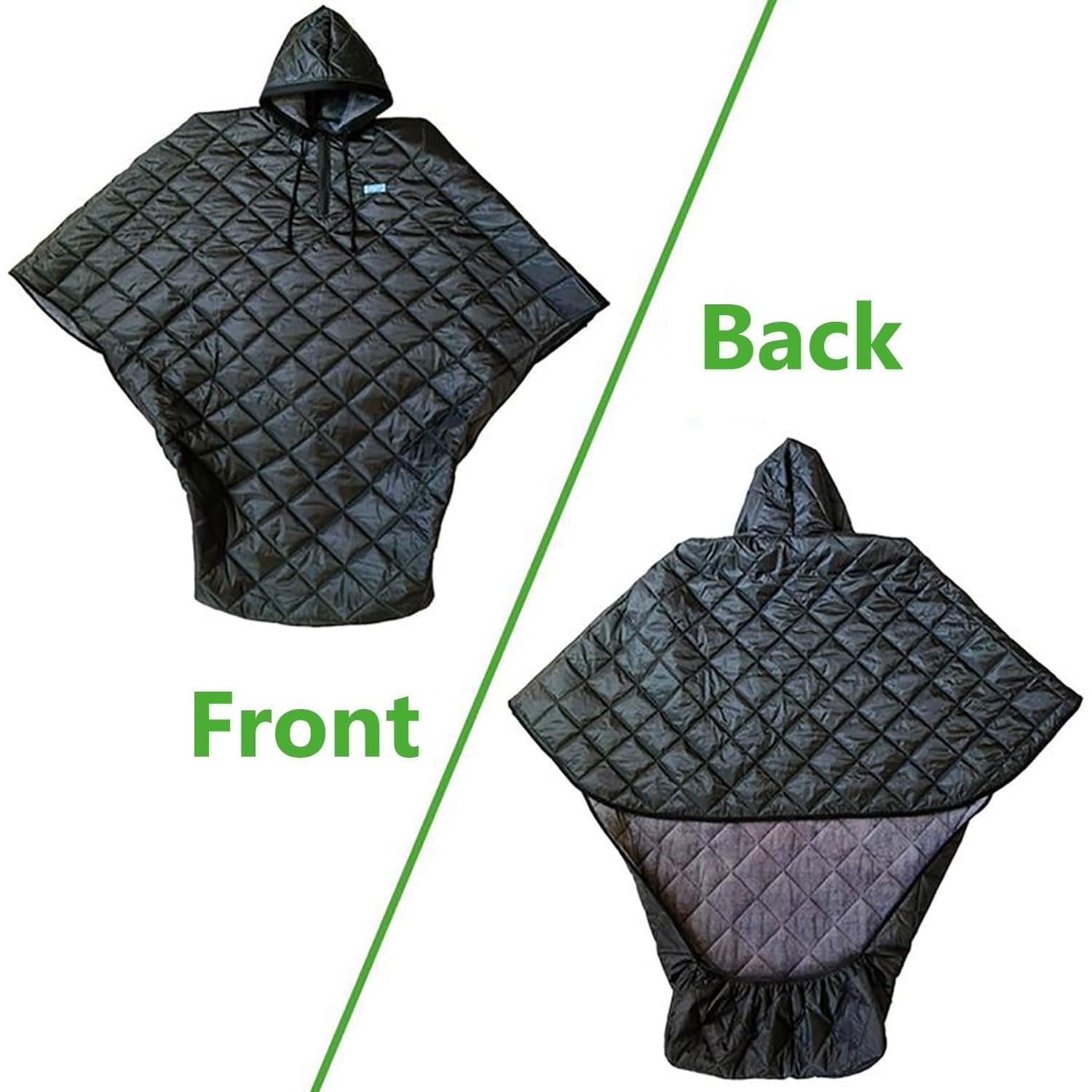 Manta a Prueba De Viento Para Silla De Ruedas, Poncho De Lluvia Con Protección Contra El Frío Todo Incluido Con Correa, Edredón Multifuncional Para Silla De Ruedas De Invierno Para Hospital, Parque