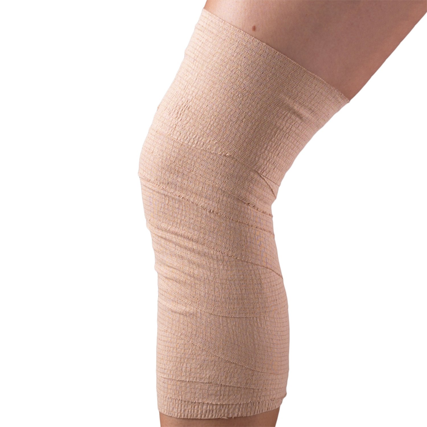CHAMPION vendaje elástico autoadherente ajustable 0134, 4 Inch Wide, Beige, 1