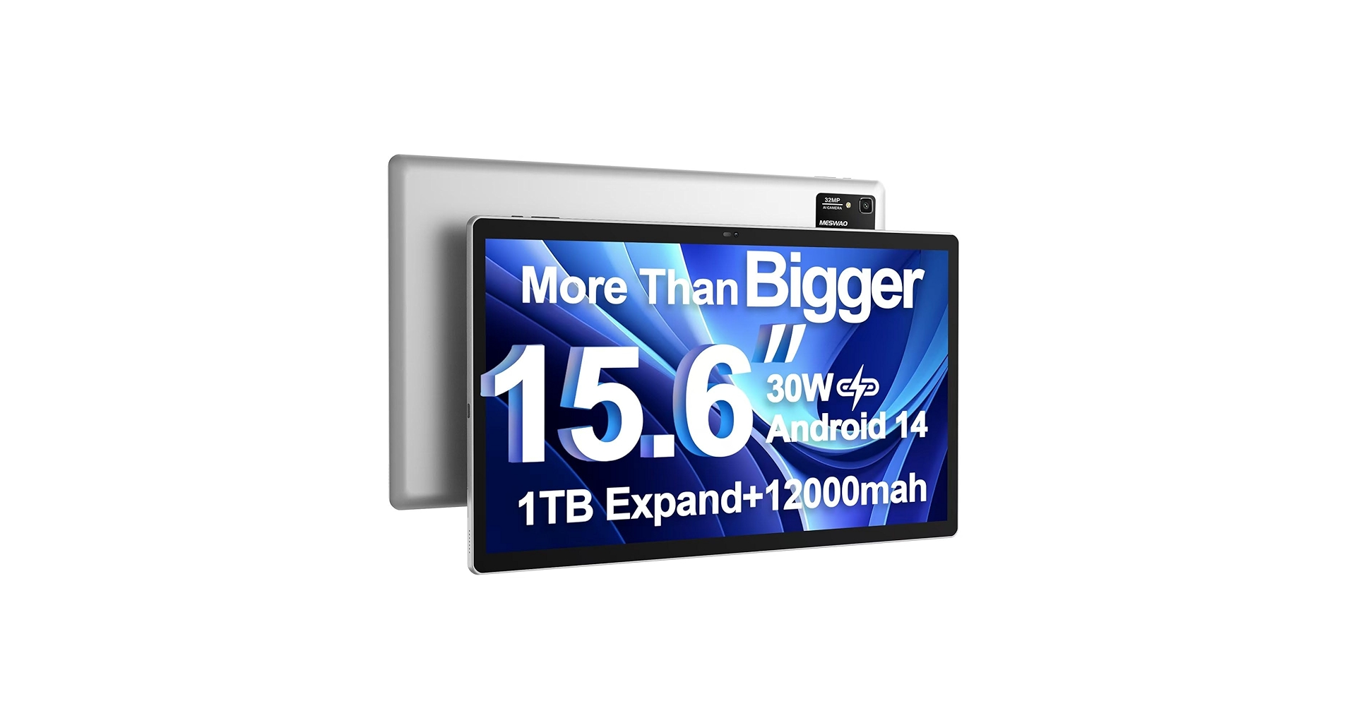 Amazon.com : MESWAO 15.6 inch Large Screen Android 14 Tablet