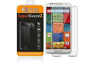 [3-Pack] Tempered Glass Screen Protectors for Motorola Moto X (2nd Gen, 2014)