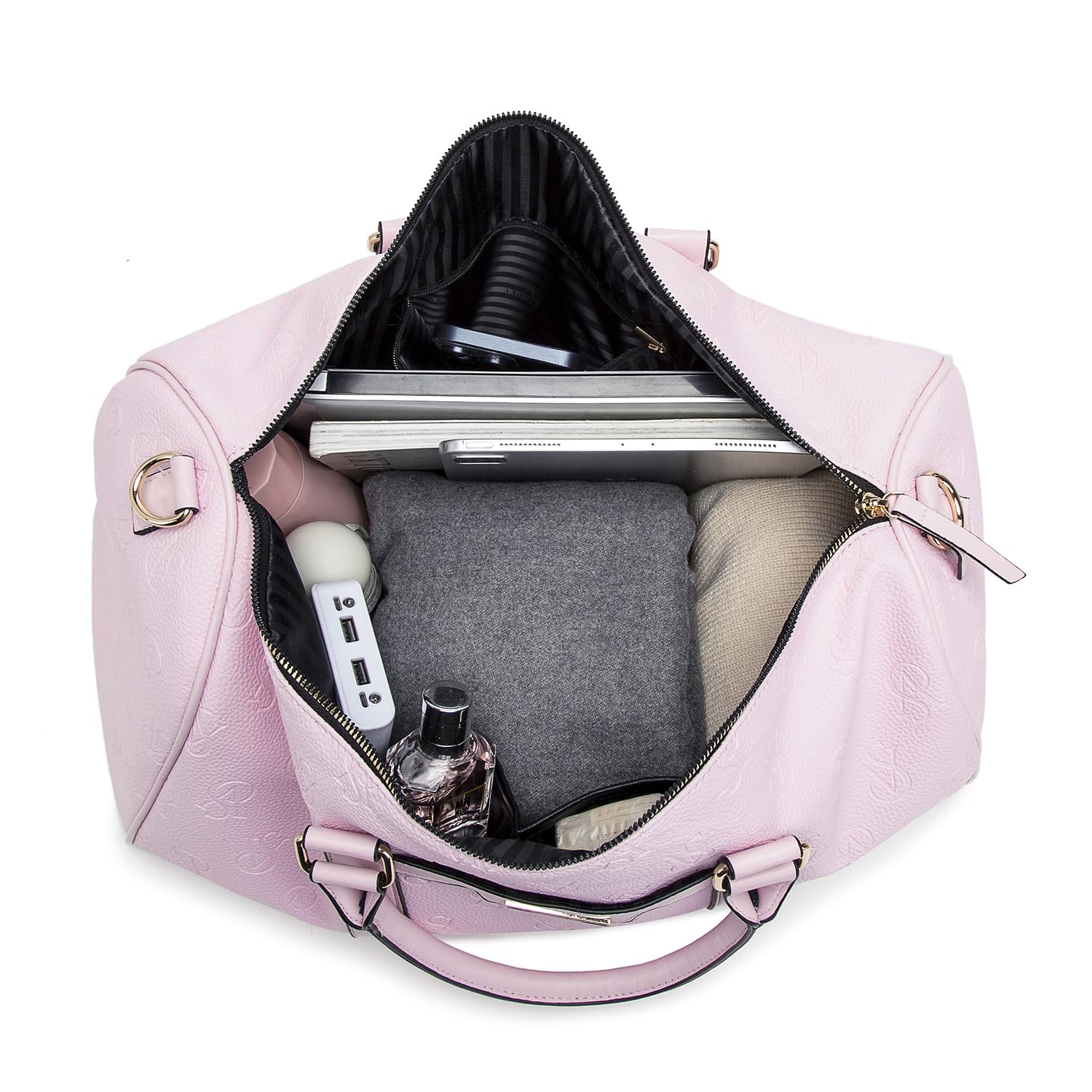 Victorias Secret Borsa a Tracolla da Donna, Borse Tote Grande Zip e Impermeabile, Borsa Messenger Nero