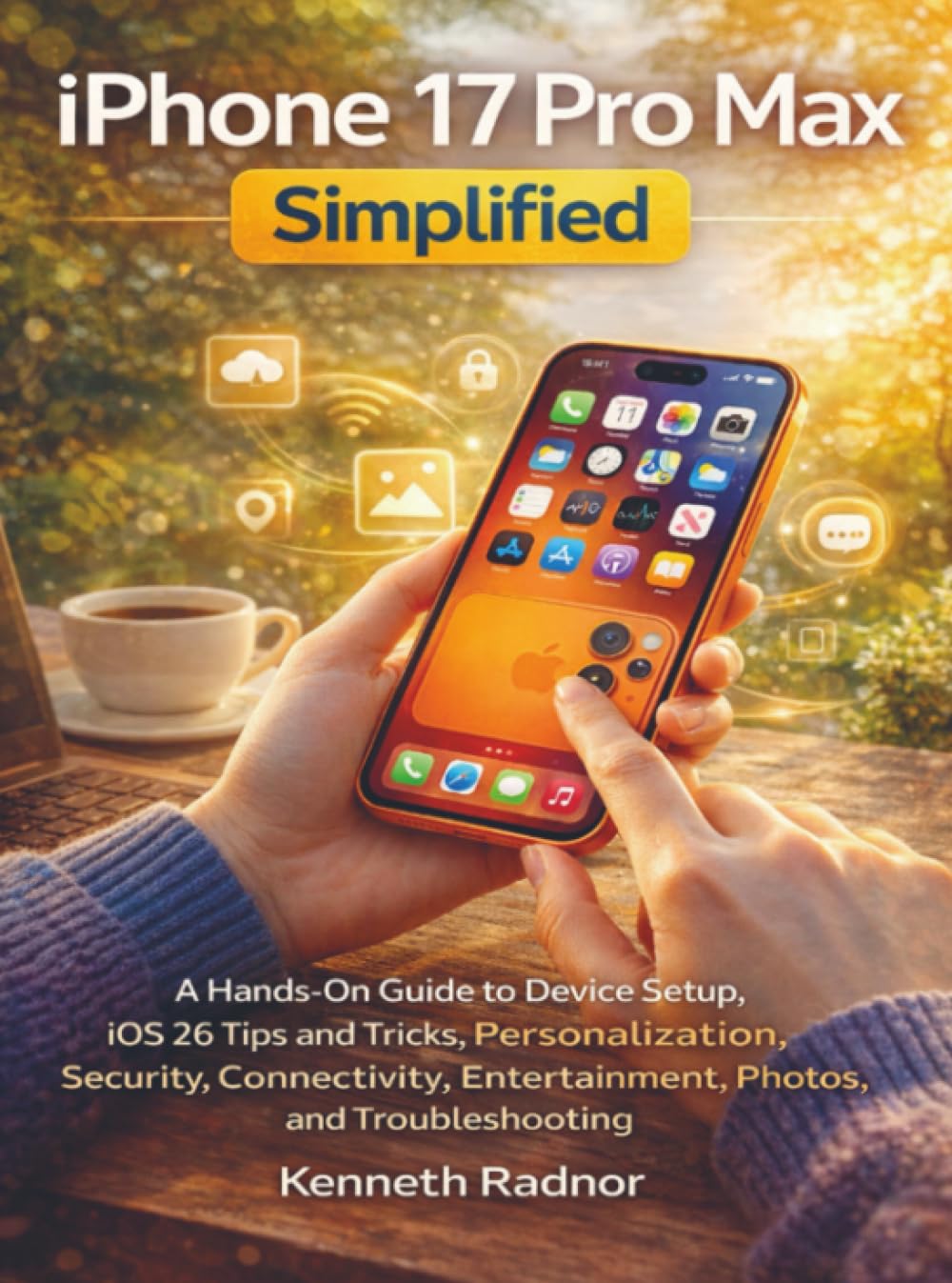 iPhone 17 Pro Max Simplified: A Hands-On Guide to Device Setup, iOS 26 Tips and Tricks, Personalization, Security, Connectivity, Entertainment, Photos, and Troubleshooting