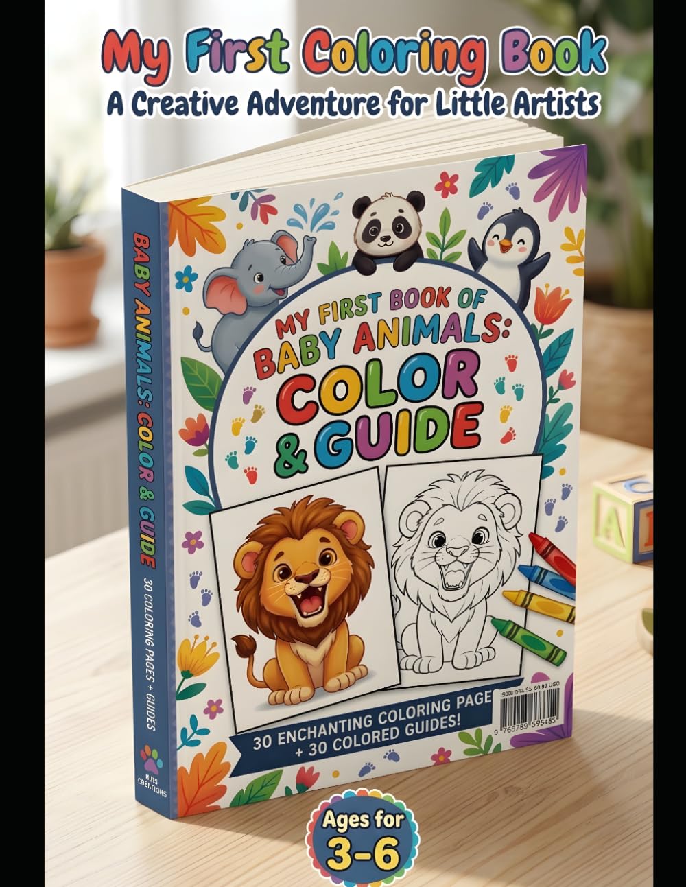 My First Coloring Book: A Creative Adventure for Little Artists