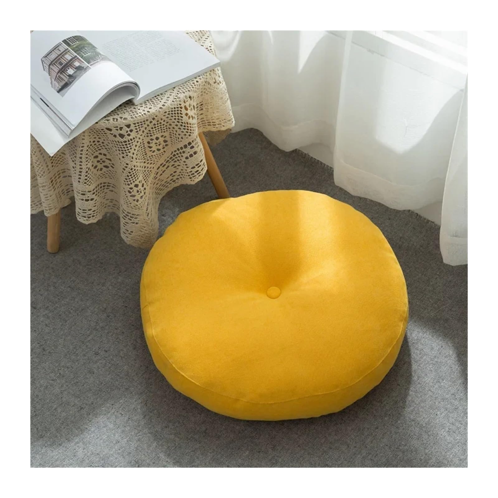 VMDVBNA chair cushions Round Shape Seat Cushion CoreCushion Pillow Home Decoration Sofa Sitting for home(Color2)