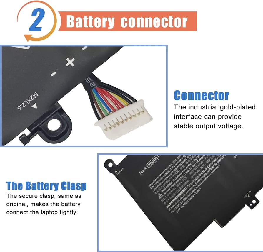 Amazon.com: ASODI RR04XL L60373-005 Laptop Battery Replacement for