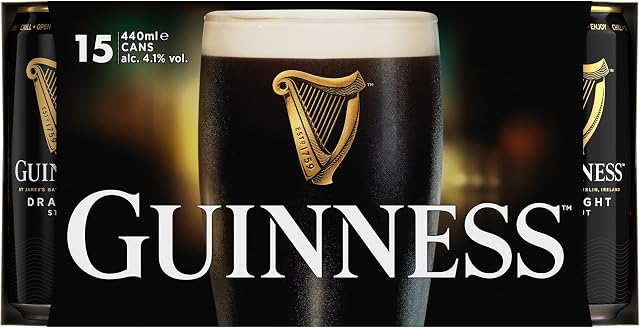 Guinness Draught Stout Beer 15 x 440 ml