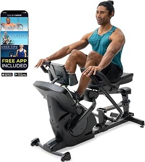 Teeter Power10 Elliptical Rower: 2-Way Magnetic Resistance, Bluetooth HRM, Free Teeter Move App Classes for Full-Body Workouts