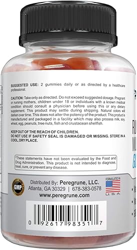 Miniatura 8 de Runner - Gomitas multivitamínicas  Vitamina diaria para correr con vitaminas A, C, D, E y complejo B  50% menos de azúcar  Antioxidantes,