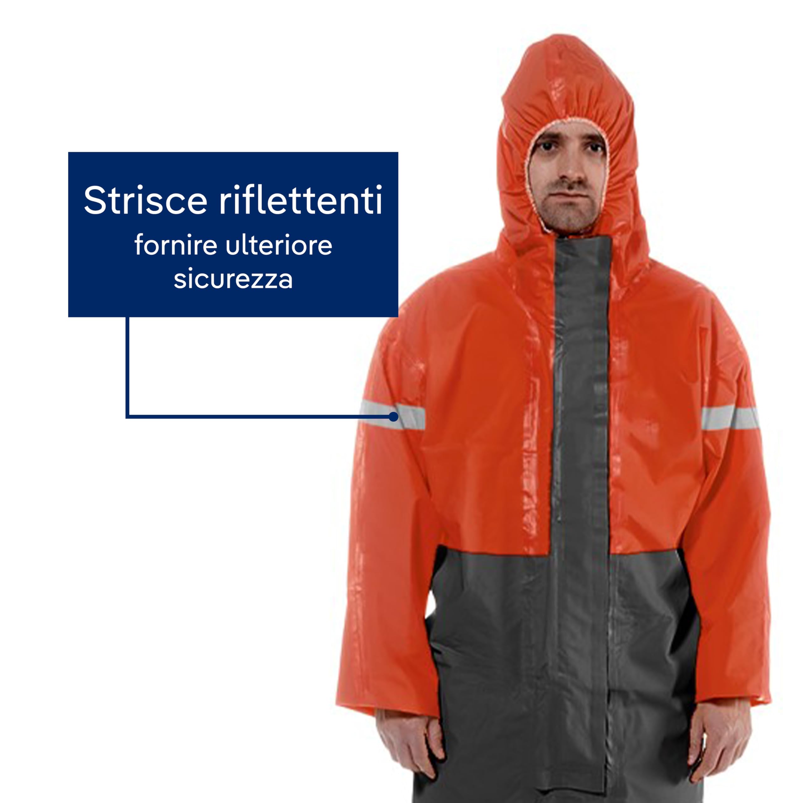 Dräger Tuta protettiva SPC 2400 Flexothane | Tuta di sicurezza con tessuto traspirante | Particolarmente leggera con circa 0,7 kg