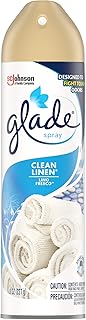 Glade Air Freshener, Room Spray, Clean Linen, 8 Oz