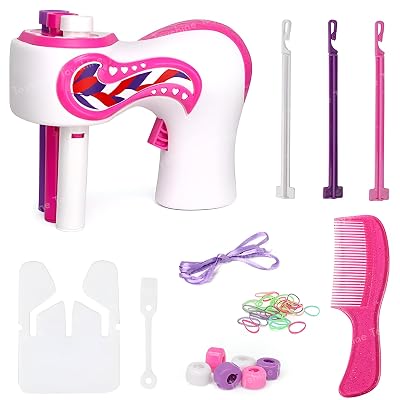 Toyshine Electric Automatic Hair Braider – DIY Hair Knitting & Twist Styling Machine for Girls & Women