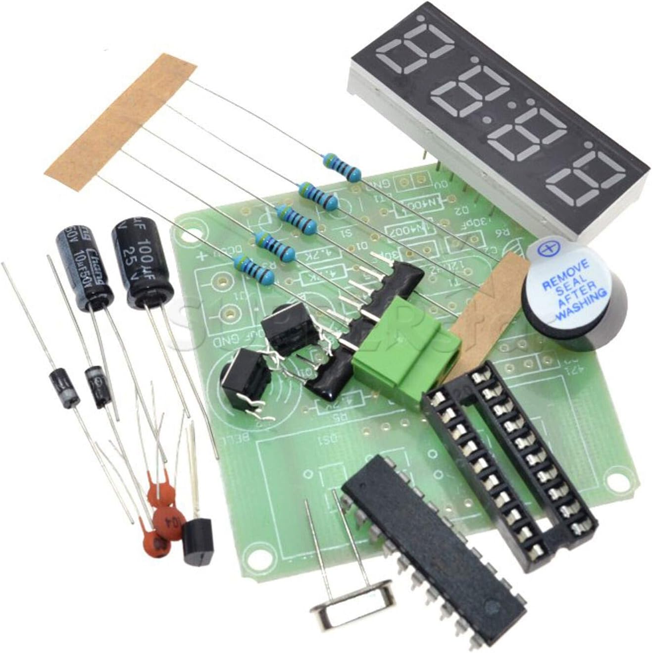 DIY Nixie Clock Motherboard 6-Bit Nixie Tube Clock Motherboard Kit ...