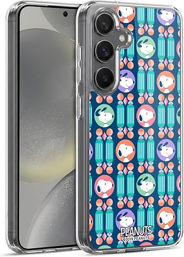 Miniatura 403 de Head Case Designs Funda de gel suave con licencia oficial de Peanuts House Snoopy Deco Dreams compatible con Samsung Galaxy S23 5G Casa,Blue