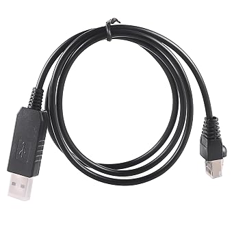 USB to RJ45 Serial Console Cable, RS232 Debug Communication Cable for BMS, Compatible with Pylontech US2000C/US3000C/US5000 Lithium Battery (10ft)