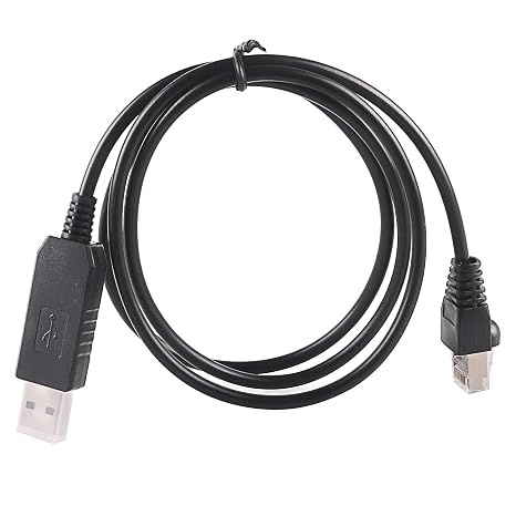 USB to RJ45 Serial Console Cable, RS232 Debug Communication Cable for BMS, Compatible with Pylontech US2000C/US3000C/US5000 Lithium Battery (10ft)