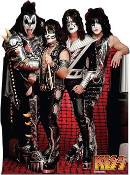 Cardboard People KISS Group Life Size Cardboard Cutout Standup