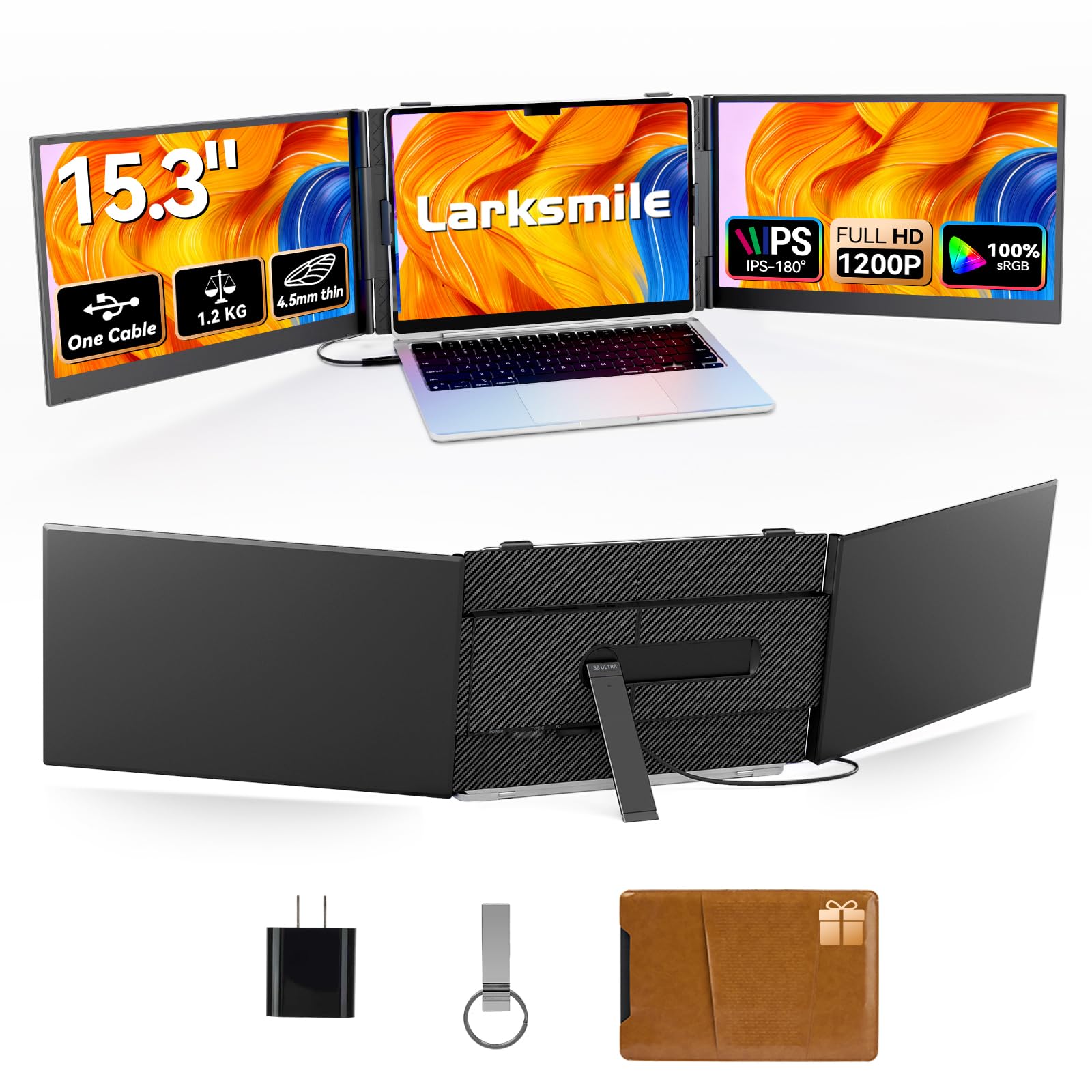 Amazon.com: Larksmile Triple Laptop Screen Extender, One Cable Amazon.com: Larksmile Triple Laptop Screen Extender, One Cable