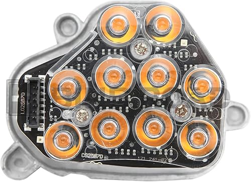 Miniatura 4 de BINB ROAD Módulo LED de señal de giro derecho para faros delanteros del lado del pasajero 63117271902 compatible con BMW Serie 5 F10 F11 F18