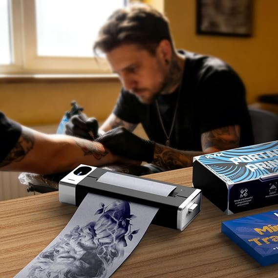 KVM Wireless Bluetooth Mini Thermal Tattoo Stencil Printer