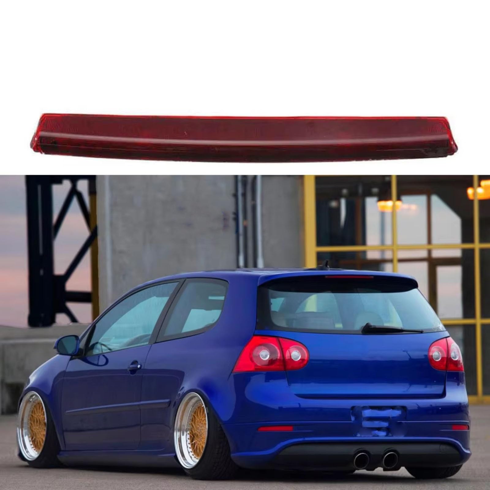 Luz Trasera Para VW Para Golf Mk5 Para GTI R32 2005-2009 1K6945097E Lámpara Indicadora De Luz De Freno Trasero De Coche Conjunto Lámpara Trasera