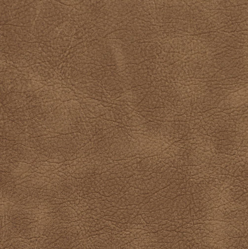 Camel Matte Distressed Breathable Leather Look and Feel Upholstery by The Yard - SKU: Hubbard Latte