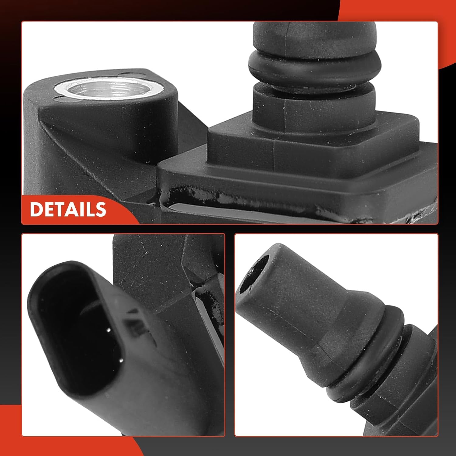 A-Premium Manifold Absolute Pressure MAP Sensor Compatible with BMW X5 2014-2015 328d xDrive 2014-2018 535d 740Ld xDrive 2.0L 3.0L Turbocharged