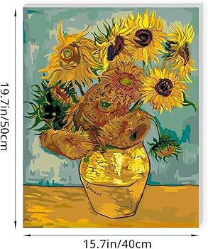 Amazon.co.jp: Pretty Jolly DIY 数字塗り絵 大人用 初心者 アート