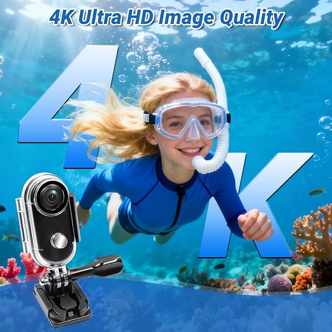 Cámara Deportiva Eovas DH88 4K WiFi miniatura 2