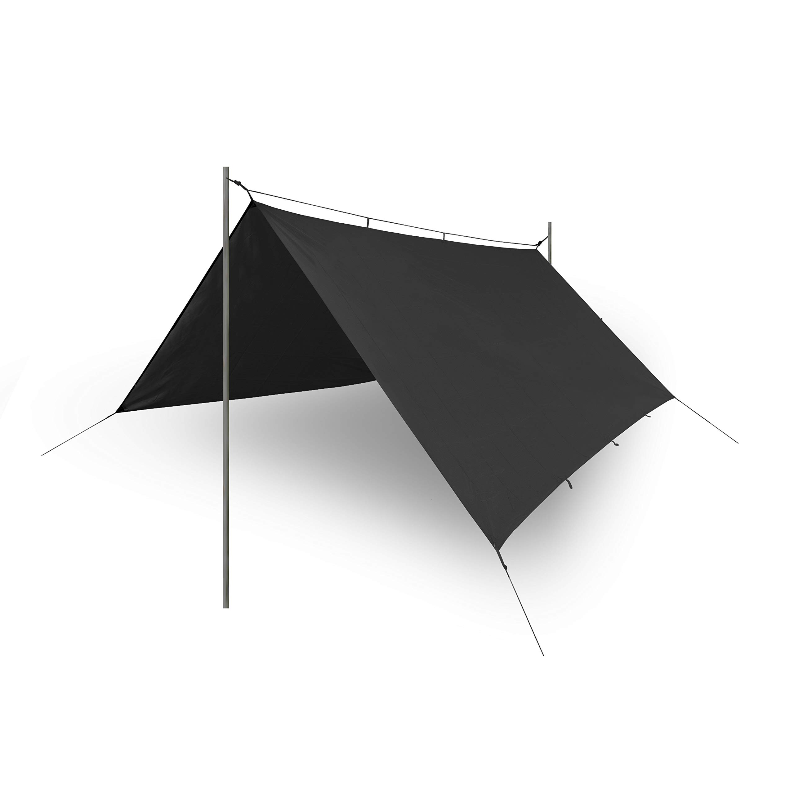 Amazon.com : Helikon-Tex Supertarp Black, Bushcraft Line : Sports & Outdoors