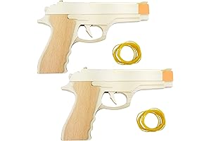 Adventure Awaits - Laminated Rubber Band Gun - 2 Pack