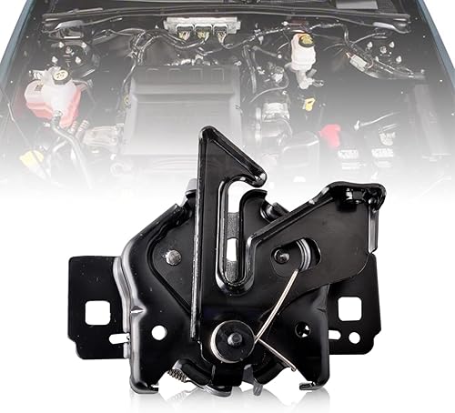 Unikpas Conjunto de pestillo de capó compatible con Ford Escape 2008-2012 Mercury Mariner 2008-2011